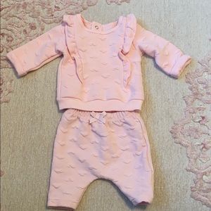 Carter’s sweater shirt and pants set